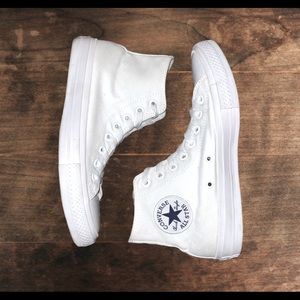 white converse high tops